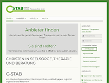 Tablet Screenshot of c-stab.net